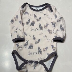 Copper Pearl long sleeve bodysuit